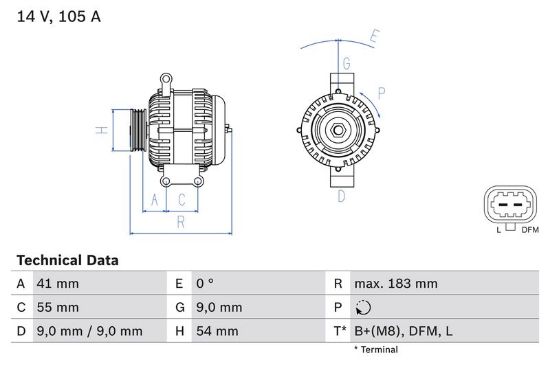 Alternator Alternator 8419