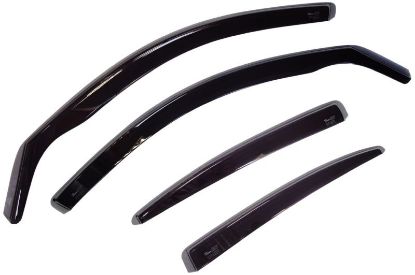 Wind Deflector BMW 5-seeria sedaan 2004-2010 4tk