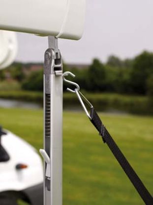 Mounting Set, roof rack Hold Down Side Strap Kit, kinnituskompl. maa külge