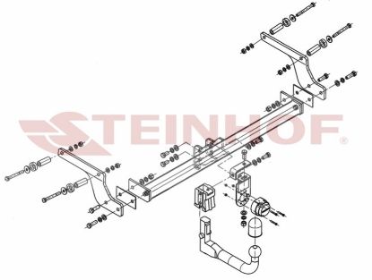 Trailer Hitch Opel Astra V (K) (5D)