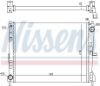 Radiator, engine cooling RENAULT CLIO  1.2-1.4.1.6 05-