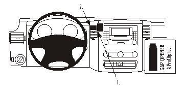 Trim Frame MB Sprinter 07-17 keskel