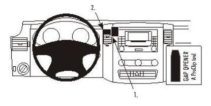 Trim Frame MB Sprinter 07-17 keskel