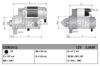 Starter 12V 3.0kW