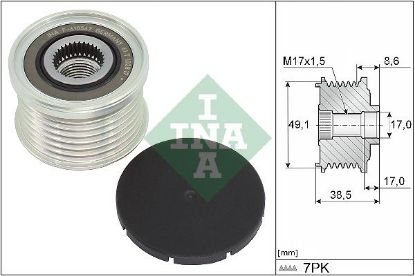 Alternator Freewheel Clutch RENAULT - 23 10 000 Q6K