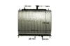 Radiator, engine cooling KIA RIO ('2005)