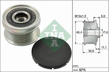 Alternator Freewheel Clutch VAG - 03C 903 119 C