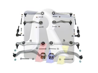 Control/Trailing Arm Kit, wheel suspension AUDI A4 (8D2, B5)