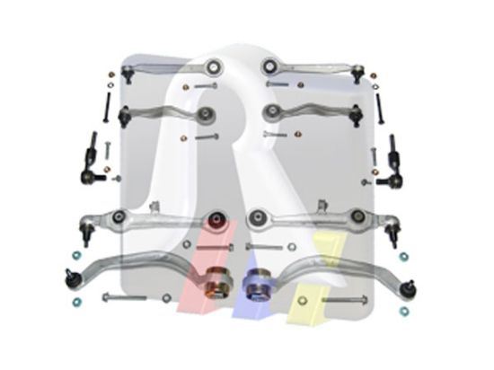 Control/Trailing Arm Kit, wheel suspension AUDI A4 (8D2, B5)