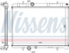 Radiator, engine cooling PEUGEOT 407 1,6D-2,2I 04-