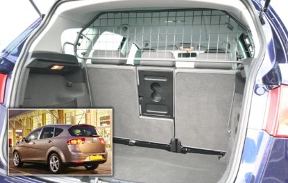 Barrier Mesh, boot-/cargo area Seat Altea XL 2006-15 / Altea Freetrack 2007-14 Barrier Mesh, boot-/cargo area Seat Altea XL 2006-15 / Altea Freetrack 2007-14