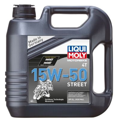 Engine Oil Motorbike street 15W-50 4L
