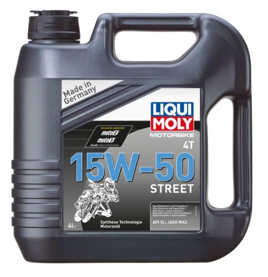 Engine Oil Motorbike street 15W-50 4L