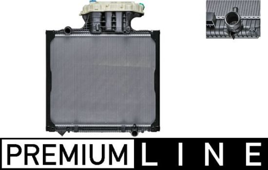 Radiator, engine cooling MAN TGA