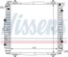 Radiator, engine cooling MERCEDES 200-500 GE    89-
