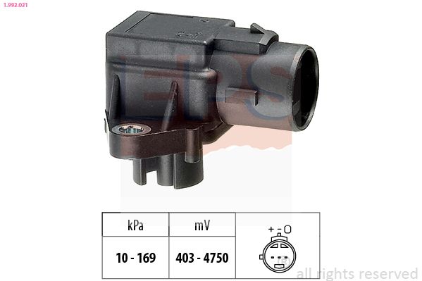 Air Pressure Sensor, altitude adaption Honda - 37830-P13-003