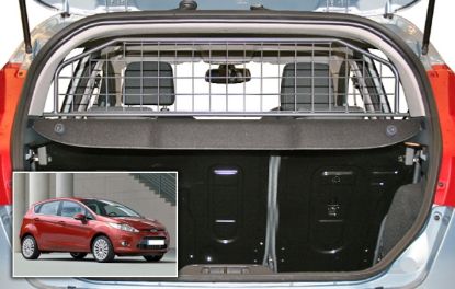Barrier Mesh, boot-/cargo area FORD FIESTA HATCHBACK (08-17) / ST (12-) Barrier Mesh, boot-/cargo area FORD FIESTA HATCHBACK (08-17) / ST (12-)