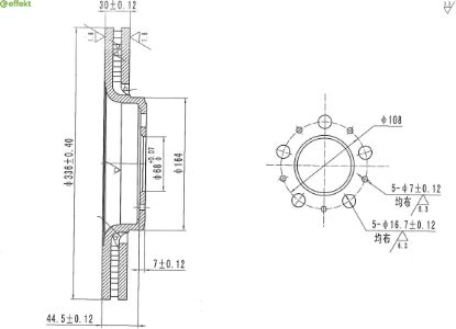 Brake Disc VOLVO - 30657301