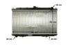 Radiator, engine cooling NISSAN ALMERA N16  00-