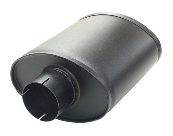 Centre/Rear Muffler Pütt Turbotight 3" ovaal 140/220mm L=250mm