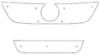 Trim/Protection Strip, radiator grille VW Passat 11-14