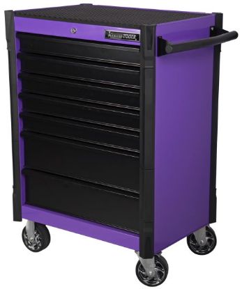 Tool Trolley Custom Line, violetne, 182 osa