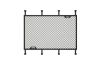 Luggage Rack, trailer hitch carrier Trail LoadNet M koormavõrk, 108x55cm