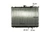 Radiator, engine cooling KIA CARENS ('01-'05)