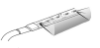 Mounting Set, roof rack LED Strip Sideways 4,00m (300 Lumen)