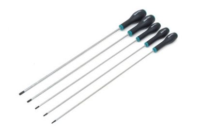 Screwdriver kompl. 5-osa, pika teraga