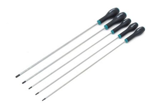 Screwdriver kompl. 5-osa, pika teraga