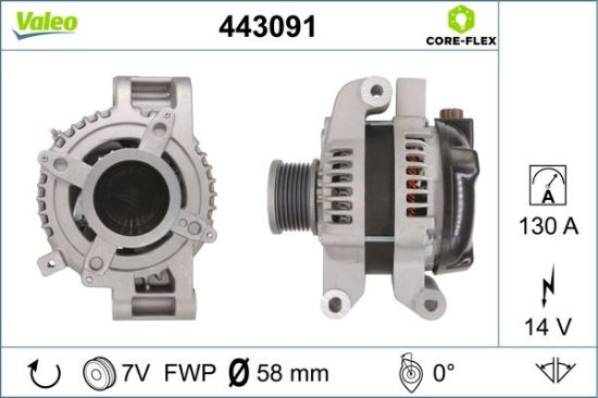 Alternator LEXUS IS II (_E2_) 220d (ALE20) 2005-08->2012-07