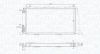 Radiator, engine cooling AUDI 80 D/TD