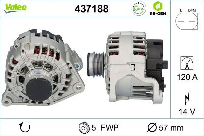 Alternator A4 (8EC, B7), PASSAT (3C2)