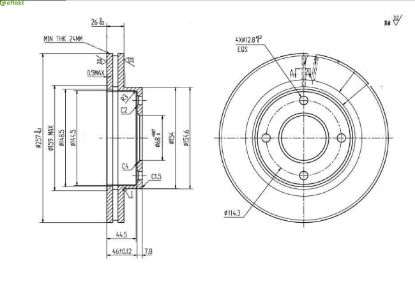Brake Disc Nissan