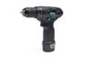 Drill (rechargeable battery) akutrell 10.8V 10mm kahe akuga