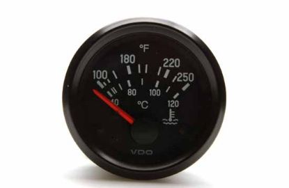 Gauge, coolant temperature 24V 52mm  100 - 250°F + 40-120°C