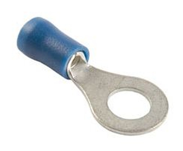 Terminal, electric universal parts rõngas M8 (8.4mm) sinine