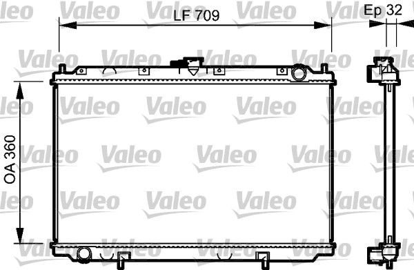 Radiator, engine cooling PRIMERA Hatchback (P11)