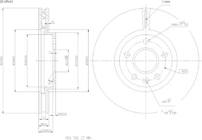 Brake Disc GENERAL MOTORS - 13501308
