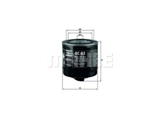 Oil Filter PH2861B - Scania,Div.