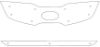 Trim/Protection Strip, radiator grille Kia Sportage 2010-2014