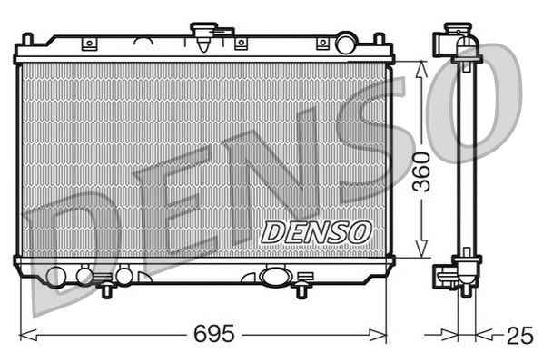 Radiator, engine cooling NISSAN Almera / Primera