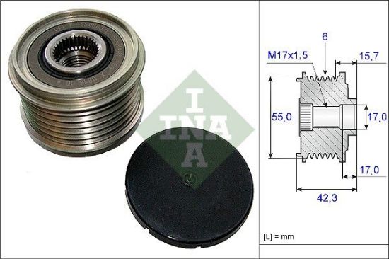Alternator Freewheel Clutch Renault