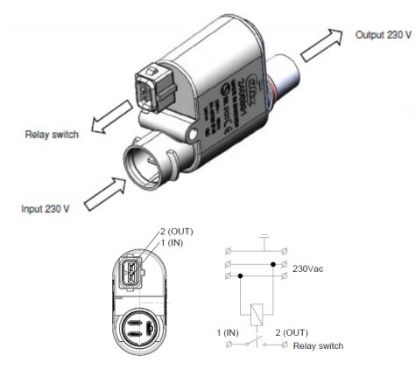 Timing Unit, engine preheater system RK3121, 12-48V/1A käiv.takistusele remote väljund