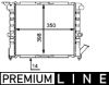 Radiator, engine cooling RENAULT 9/ 11/ RAP/ SUP 5