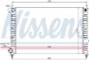 Radiator, engine cooling LANCIA LYBRA 1,8-2,0 AC 99-
