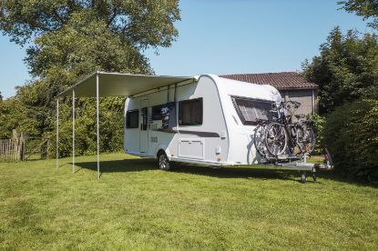 Camping Awning 1200 3,50x2,50m Mystic Grey/valge kott