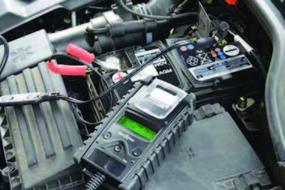 Tester, battery printeriga, START-STOP