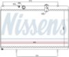 Radiator, engine cooling CITROEN C5 3,0 V6 03-